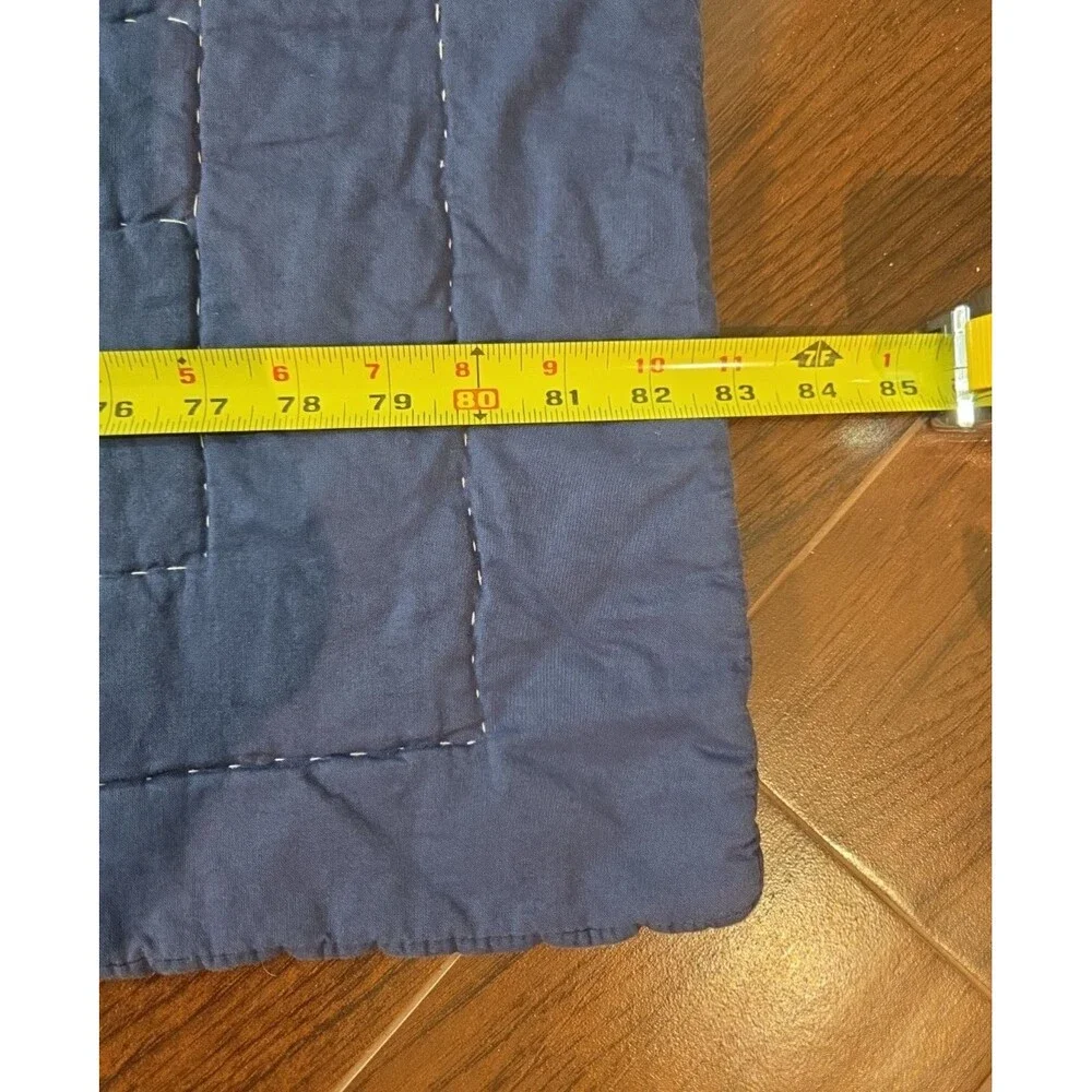 Pottery Barn Kids Boys Twin Size Jax Construction Quilt 100% COTTON EUC LUXURY